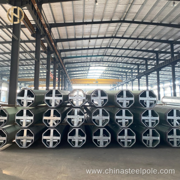 Galvanized Octagonal Steel Pole For Electric Power